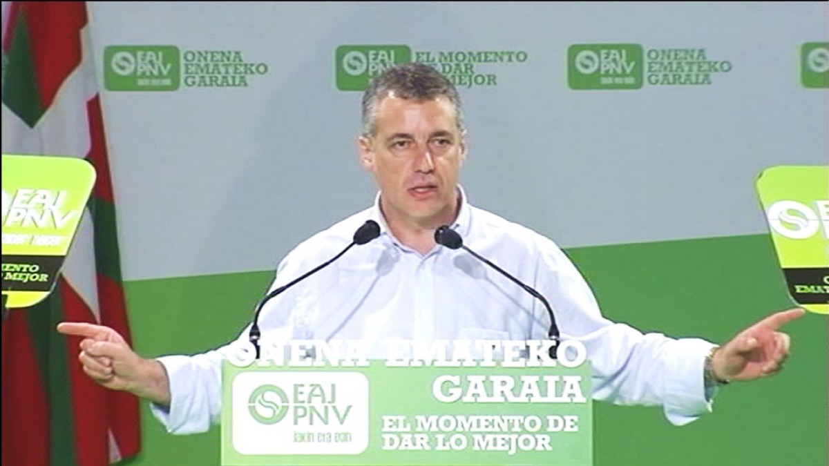 Acto en Gasteiz: Iñigo Urkullu