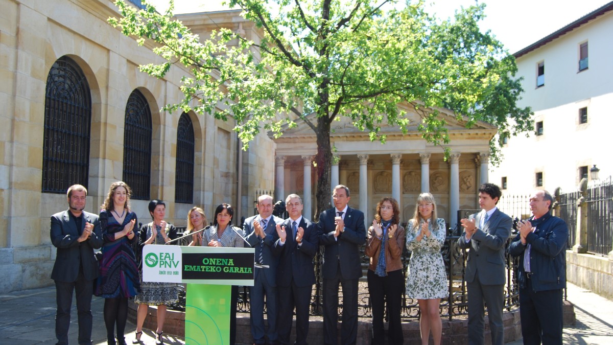 Acto en Gernika: Iñigo Urkullu