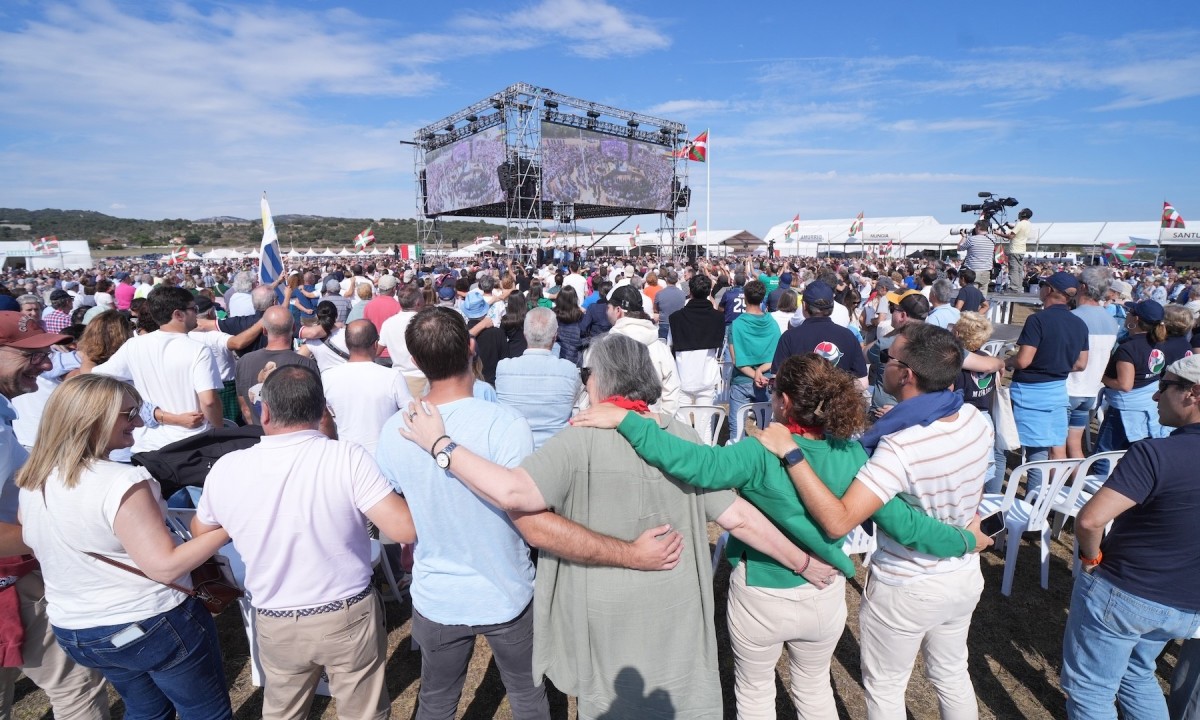 Aitor Esteban: “Euskadi martxan mantentzen duen grabitate-zentroa gara”