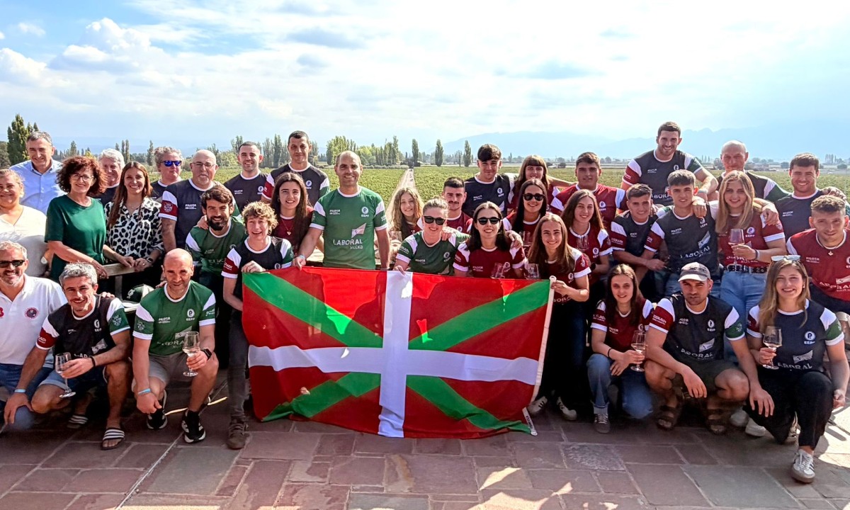 EAJ-PNV, con la Euskal Selekzioa en el mundial de pelota de Argentina