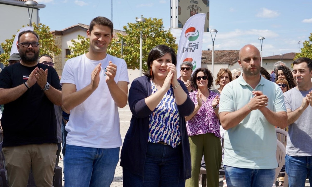 EAJ-PNV ha celebrado hoy el Alderdikide Eguna de Añana en Ribabellosa