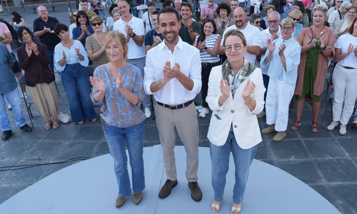 Mikel Urdangarinek “auzoak, pertsonak eta etorkizuna” ezarri ditu EAJ-PNVren jardun politikoaren ardatz eta Andoain gobernatzeko beste modu bat aldarrikatu du