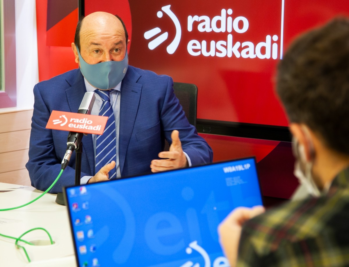 Ortuzar: “Guk erantzukizuna Euskadirekin dugu: euskal esparrua bermatu ezean, lan erreformari ezetza emango diogu” 