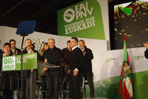 Josu Erkoreka e Iñigo Urkullu - Acto Getxo