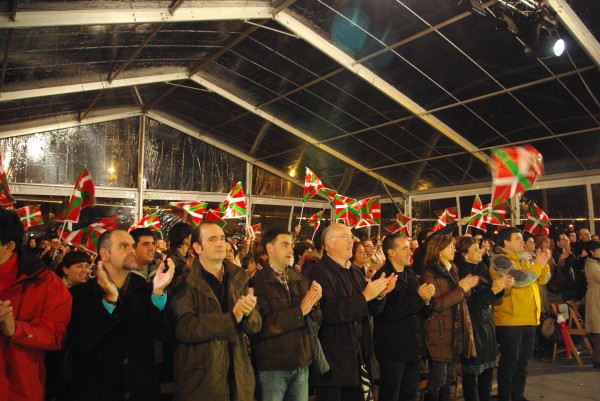 Josu Erkoreka eta Iñigo Urkullu - Getxoko ekitaldian