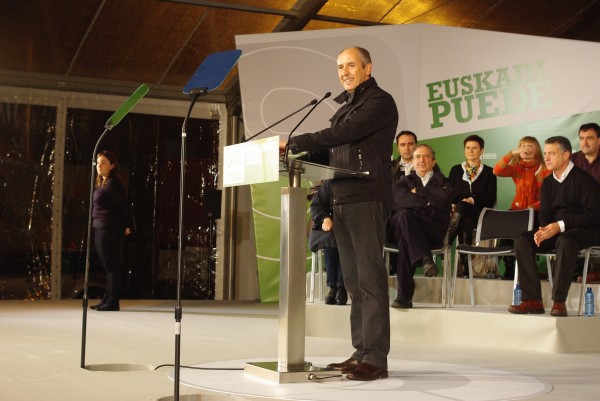 Josu Erkoreka e Iñigo Urkullu - Acto Getxo