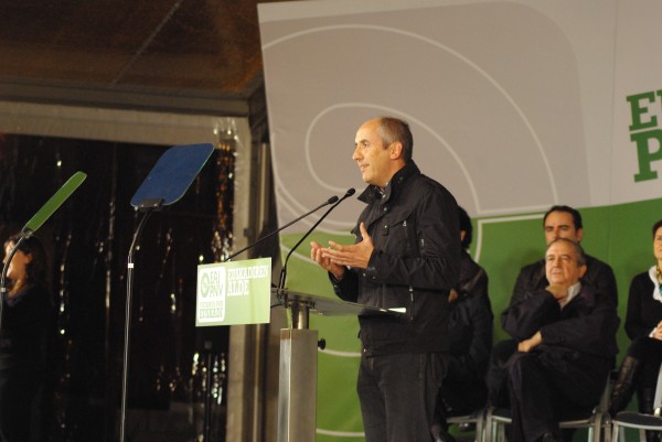 Josu Erkoreka e Iñigo Urkullu - Acto Getxo