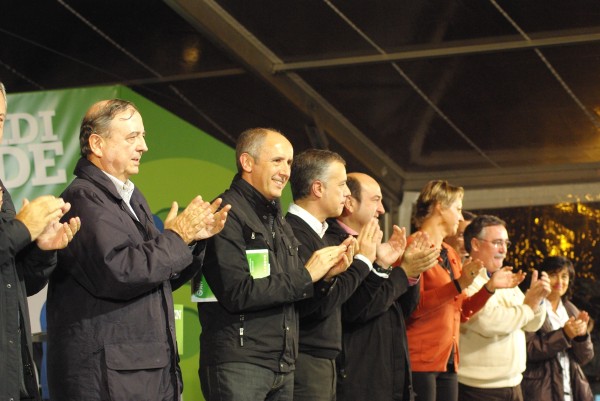 Josu Erkoreka e Iñigo Urkullu - Acto Getxo