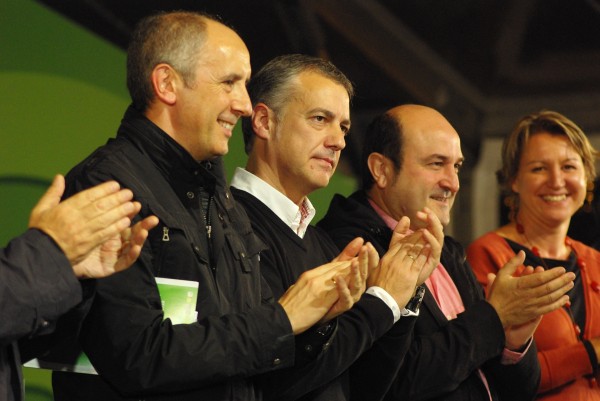 Josu Erkoreka eta Iñigo Urkullu - Getxoko ekitaldian