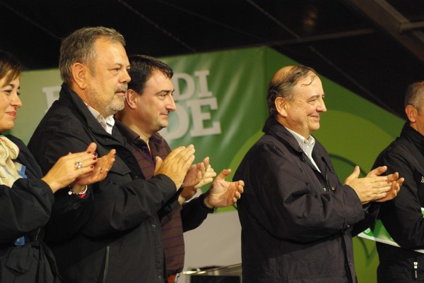 Josu Erkoreka eta Iñigo Urkullu - Getxoko ekitaldian