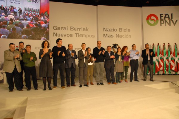 Iñigo Urkullu EAJren Euzkadi Buru Batzarraren presidente gisa aukeratua izan da 