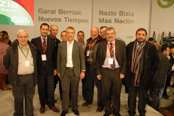 Iñigo Urkullu EAJren Euzkadi Buru Batzarraren presidente gisa aukeratua izan da 