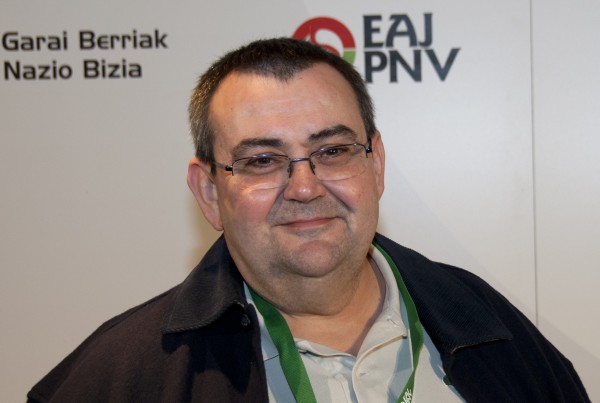 Koldo Mediavilla Amarika, es miembro del Consejo Nacional de EAJ-PNV (EBB) 