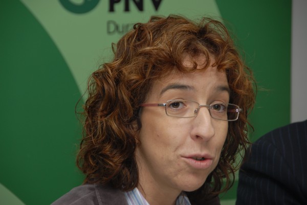 Aitziber Irigoras  sobre el soterramiento del tren en Durango