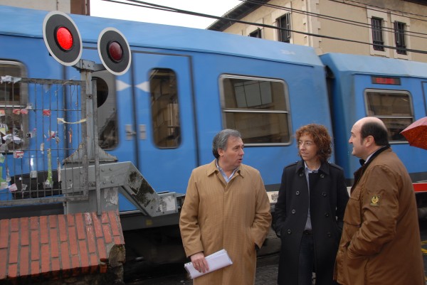 Arieta-Araunabeña, Irigoras y Ortuzar sobre el soterramiento del tren en Durango
