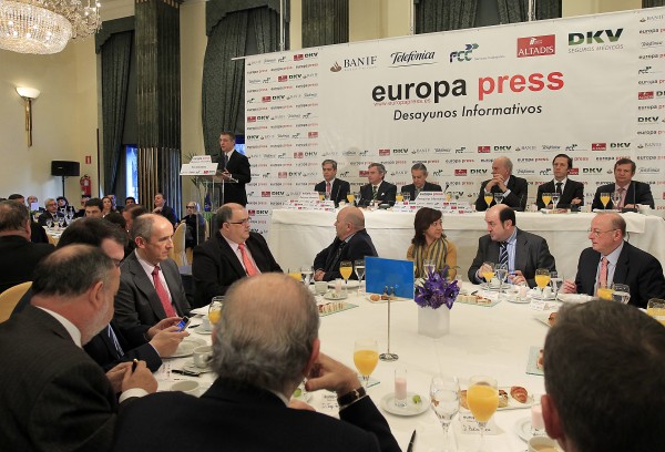 Iñigo Urkullu en los Desayunos de Europa Press