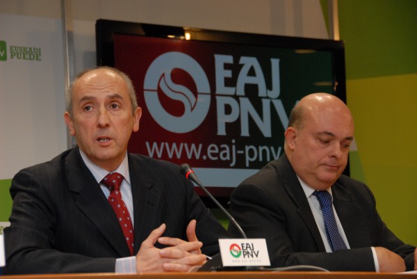 Josu Erkoreka eta Emilio Olabarria