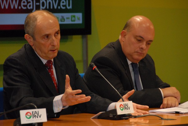 Josu Erkoreka eta Emilio Olabarria