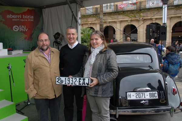 Iñigo Urkullu Aberri Eguna 2012 Aberri Bizia EAJ-PNV