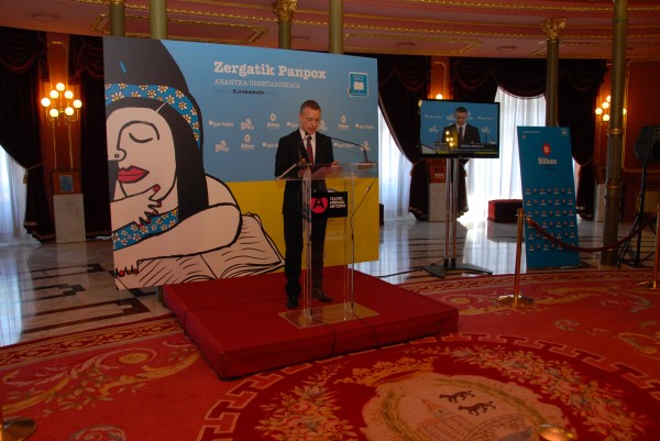 Iñigo Urkullu en la lectura de Zergaitik Panpox