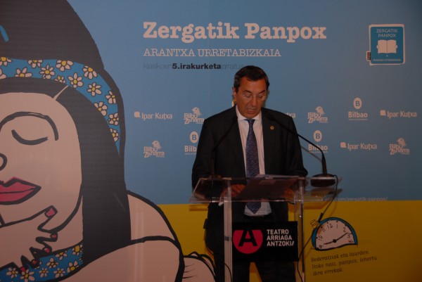 Iñigo Urkullu en la lectura de Zergaitik Panpox