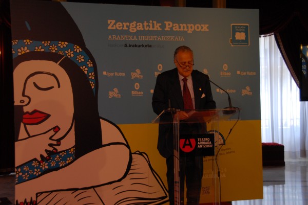 Iñigo Urkullu en la lectura de Zergaitik Panpox