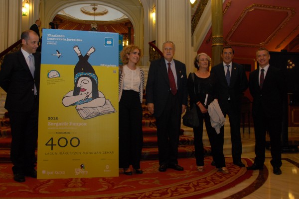 Iñigo Urkullu Zergaitik Panpox liburuaren irakurketan