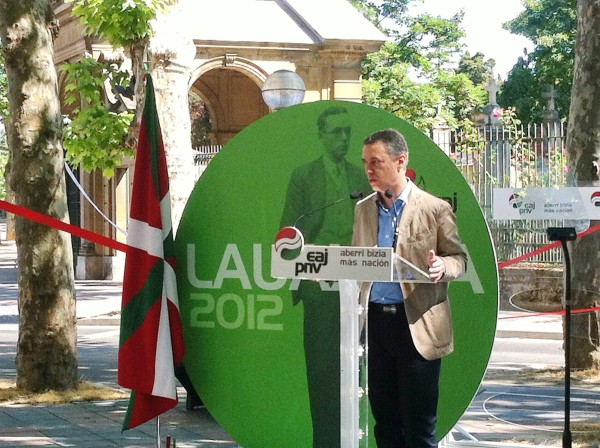 Iñigo Urkullu - Lauaxetari omenaldia