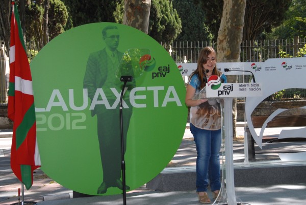 Iñigo Urkullu - Homenaje a Lauaxeta- Vitoria-Gasteiz