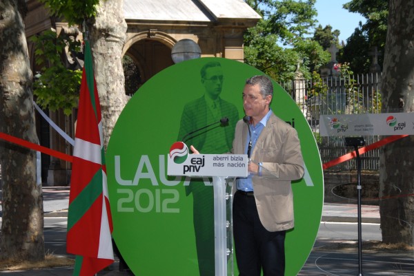 Iñigo Urkullu - Homenaje a Lauaxeta- Vitoria-Gasteiz