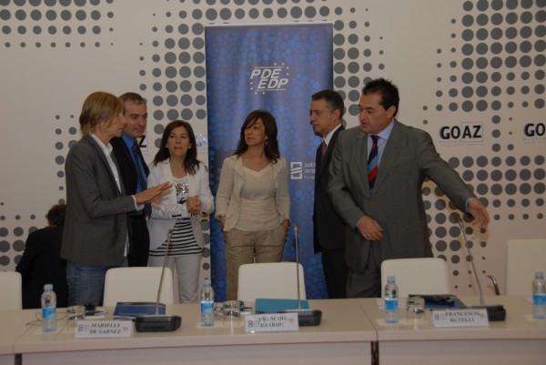 Iñigo Urkullu en el Consejo de PDE en Bilbao