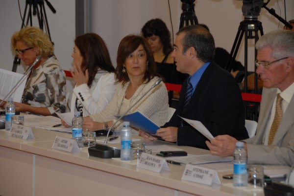 Iñigo Urkullu en el Consejo de PDE en Bilbao