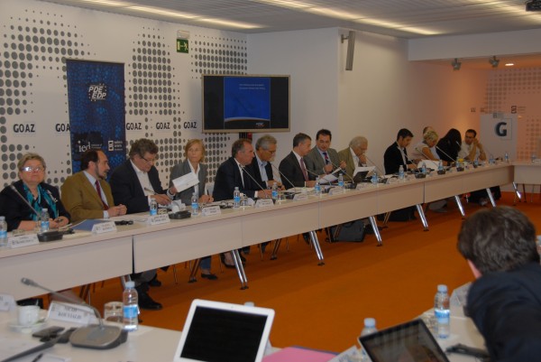 Iñigo Urkullu en el Consejo de PDE en Bilbao