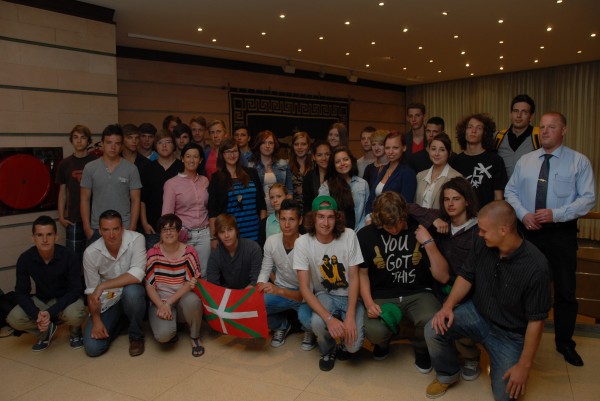 Jóvenes de Baviera en Sabin Etxea