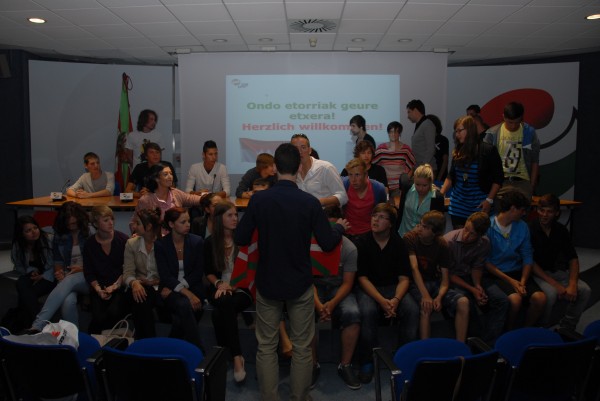 Jóvenes de Baviera en Sabin Etxea