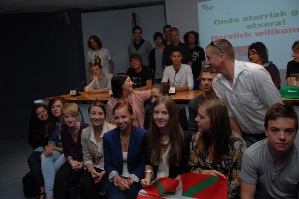 Jóvenes de Baviera en Sabin Etxea