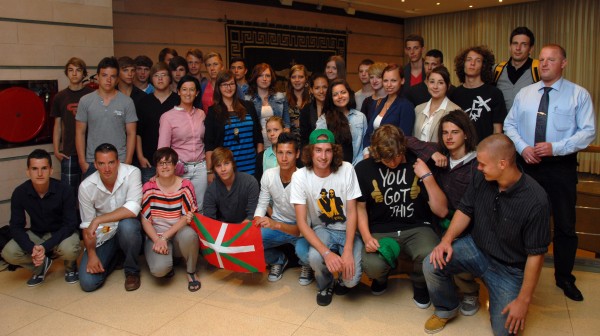 Jóvenes de Baviera en Sabin Etxea