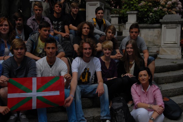 Jóvenes de Baviera en Sabin Etxea