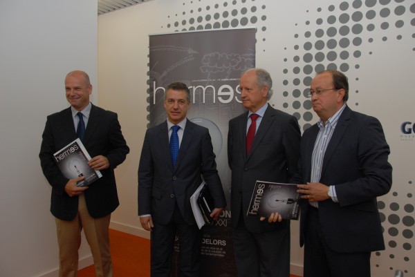 Iñigo Urkullu Hermes aldizkarien ale berrien aurkezpenean