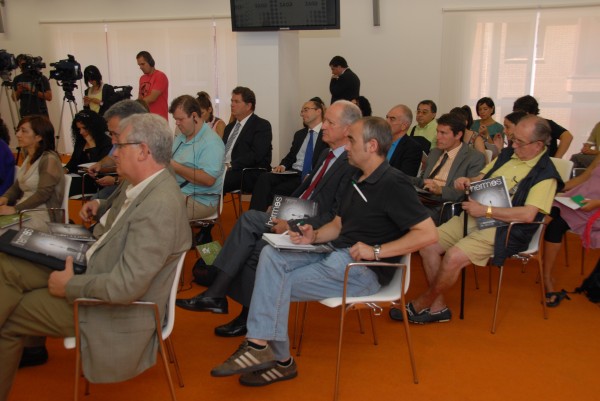 Iñigo Urkullu en la presentación de Hermes
