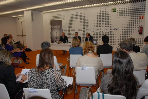 Iñigo Urkullu en la presentación de Hermes