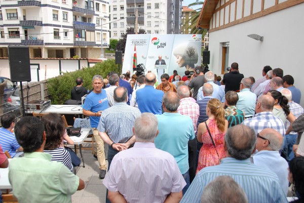Andoni Ortuzar en el Alderdikide eguna de Bakio 