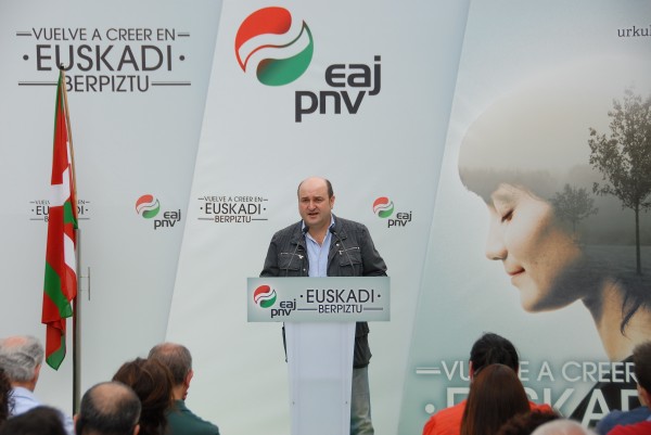 Andoni Ortuzar en el Alderdikide eguna de Bakio 