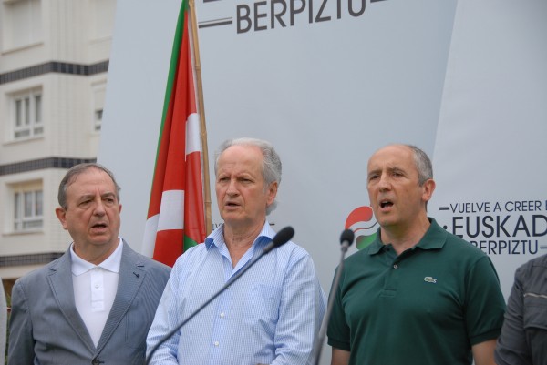 Andoni Ortuzar en el Alderdikide eguna de Bakio 