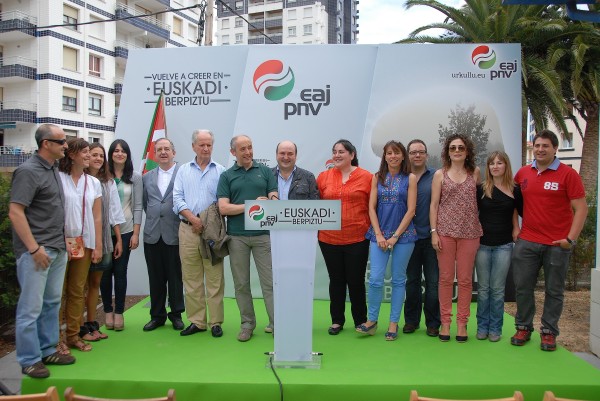 Andoni Ortuzar en el Alderdikide eguna de Bakio 