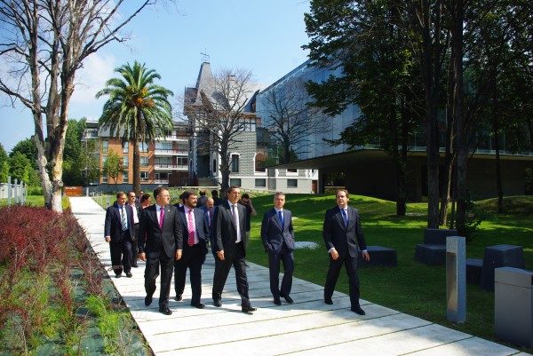 Iñigo Urkullu visita la sede de Biscaytik