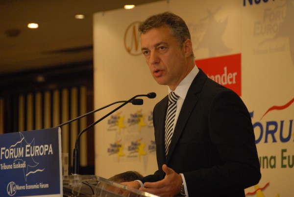 Iñigo Urkullu  Foro Nueva Economia 