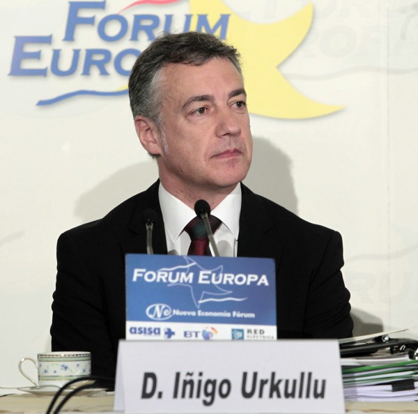 Iñigo Urkullu  Madrilen Nueva Economia Foroan