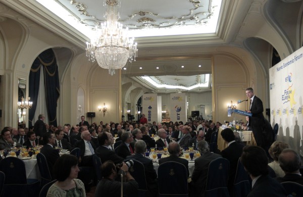 Iñigo Urkullu en Madrid en el Foro Nueva Economía