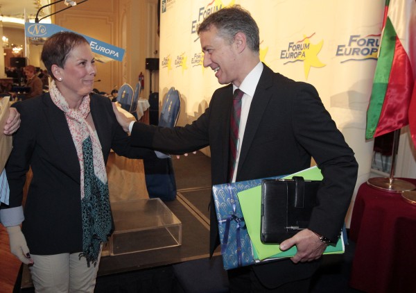 Iñigo Urkullu en Madrid en el Foro Nueva Economía